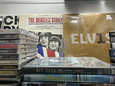 antique vinyl records